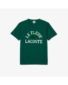 เสื้อยืดเจอร์ซีย์ Lacoste x le FLEUR