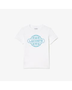 Cotton Jersey Planet Print T-Shirt